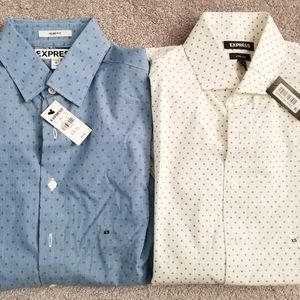 Men's Express  shirts XS bnwt
